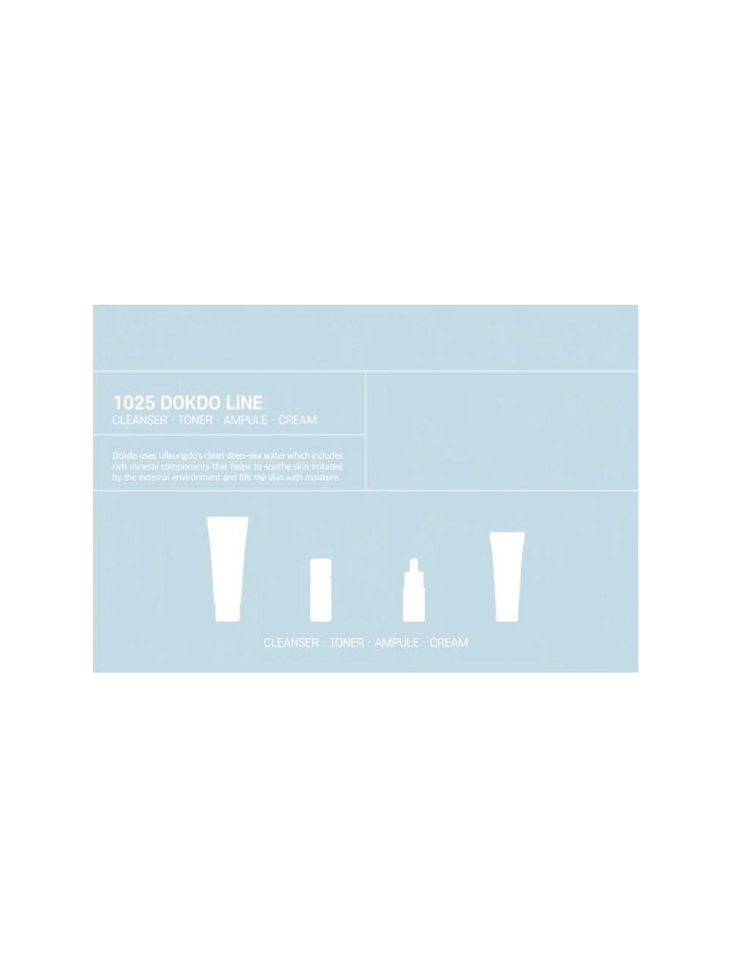 ROUND LAB 1025 Dokdo Trial Kit (4 items)