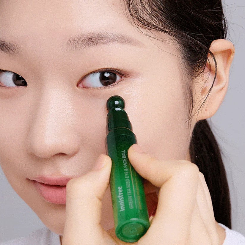 Boule yeux et visage aux graines de thé vert INNISFREE