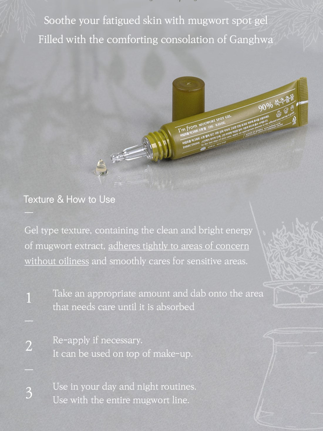 IM FROM Mugwort Spot Gel 15g