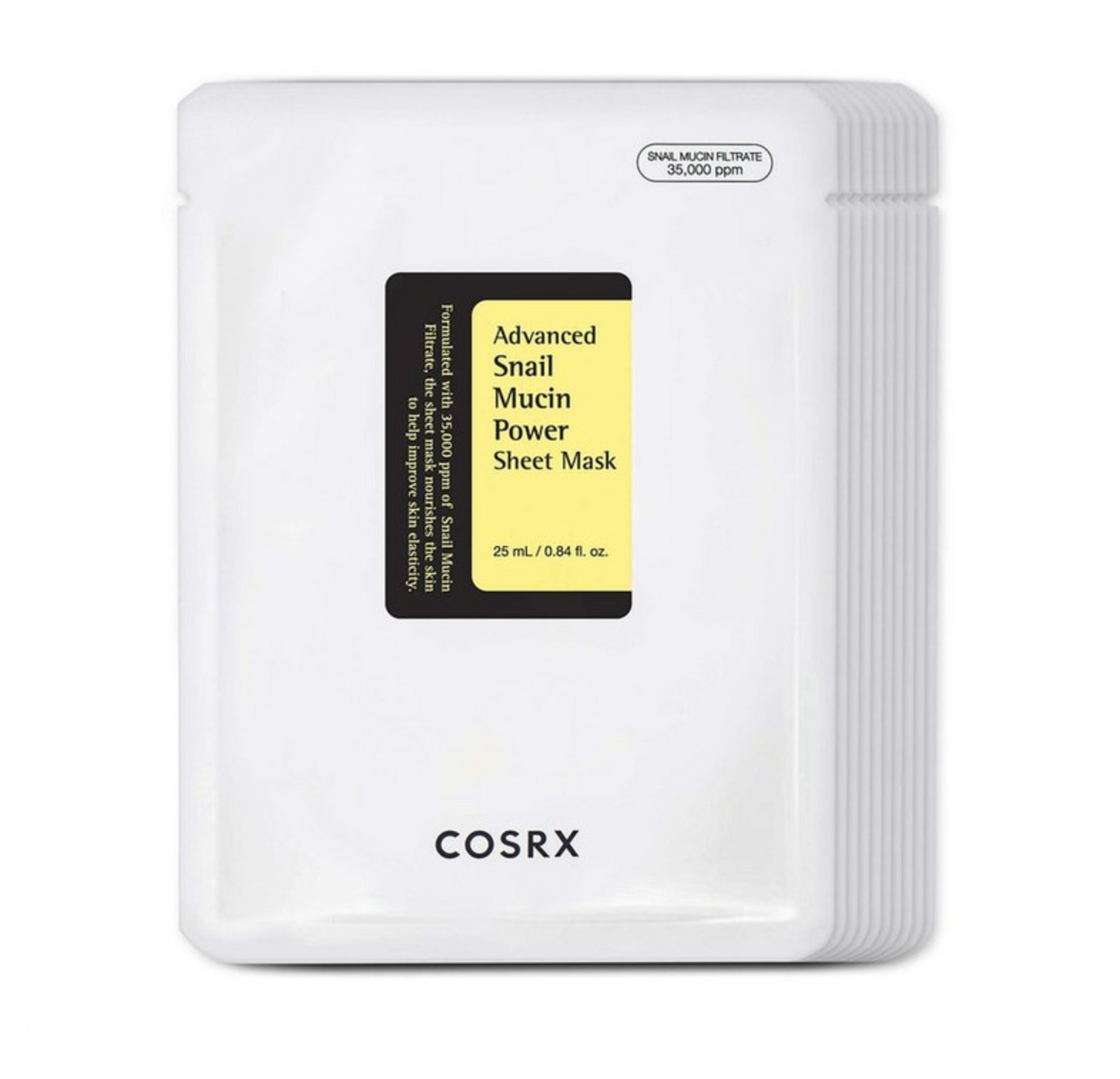 Cosrx Advanced Snail Mucin Power Sheet Masks (10pcs)