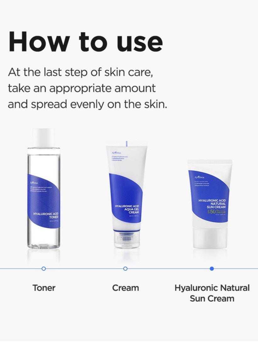 ISNTREE Hyaluronic Acid Natural Sunscreen