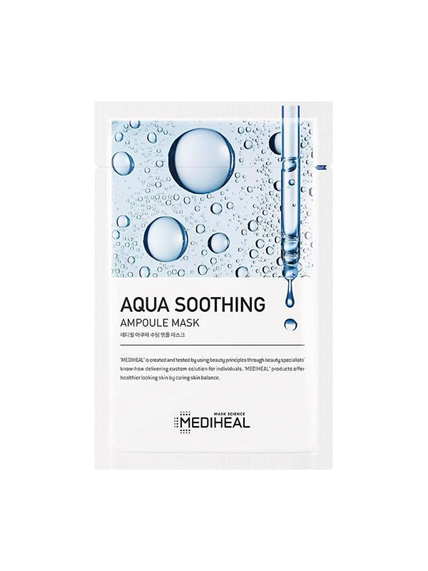 MEDIHEAL Aqua Soothing Ampoule Mask 10pcs