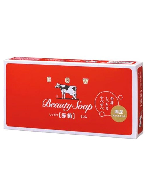 COW BRAND Bouncia Beauty Soap Red