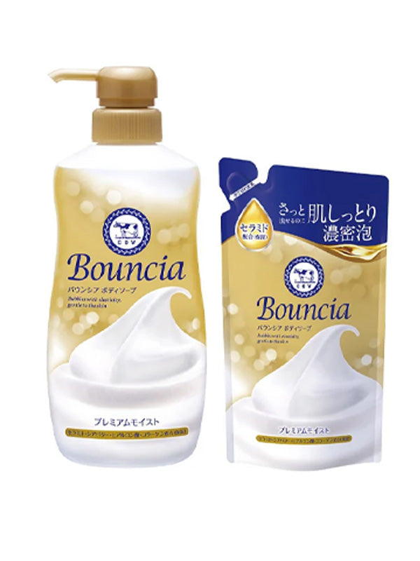 COW BRAND Bouncia Premium Body Soap Set