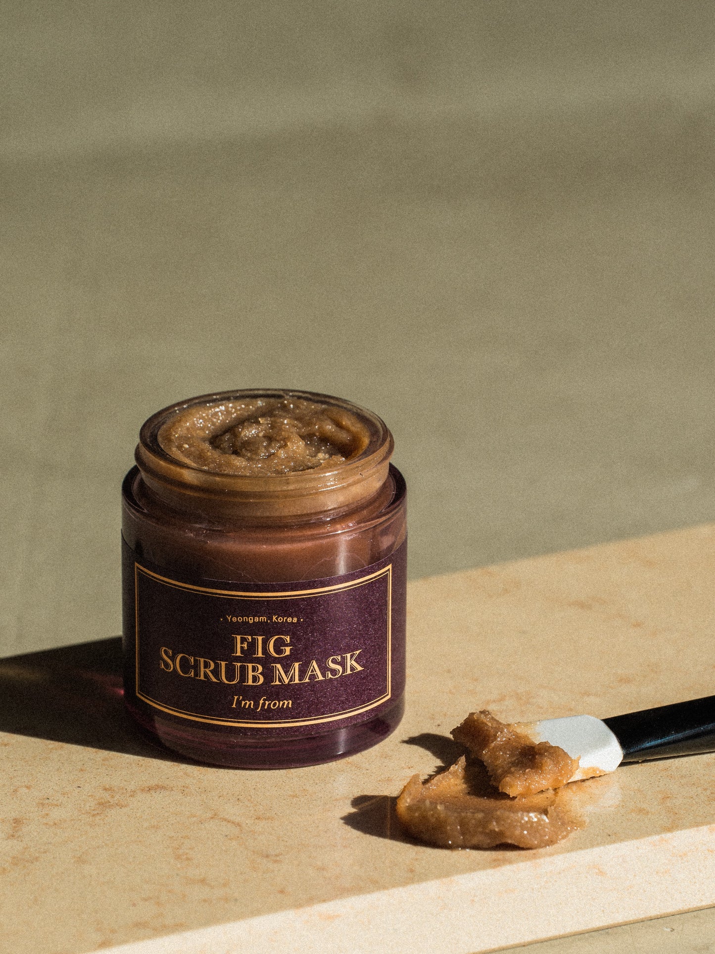 IM FROM Fig Scrub Mask