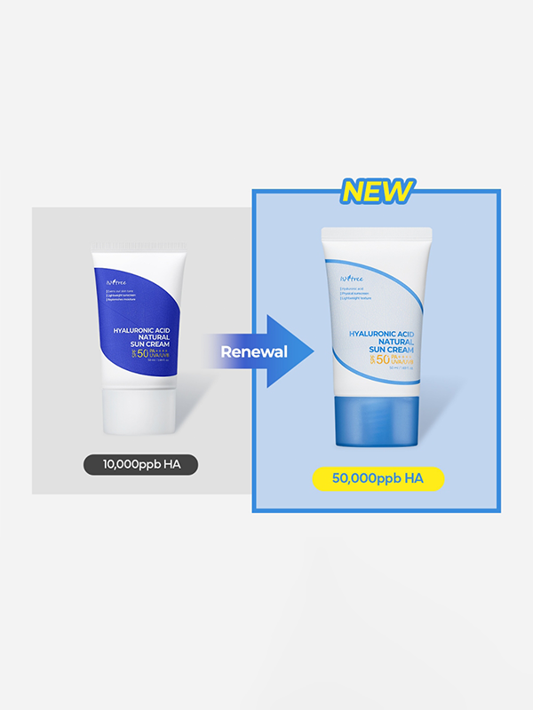ISNTREE Hyaluronic Acid Natural Sun Cream 50ml NPN