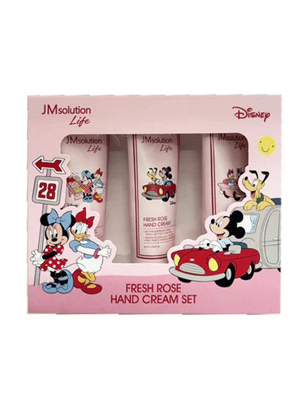 JM Disney Hand Cream Set Fresh Rose 50mlx3