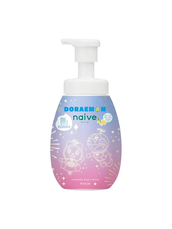 KRACIE Naive Foaming Body Wash Doraemon 600ml