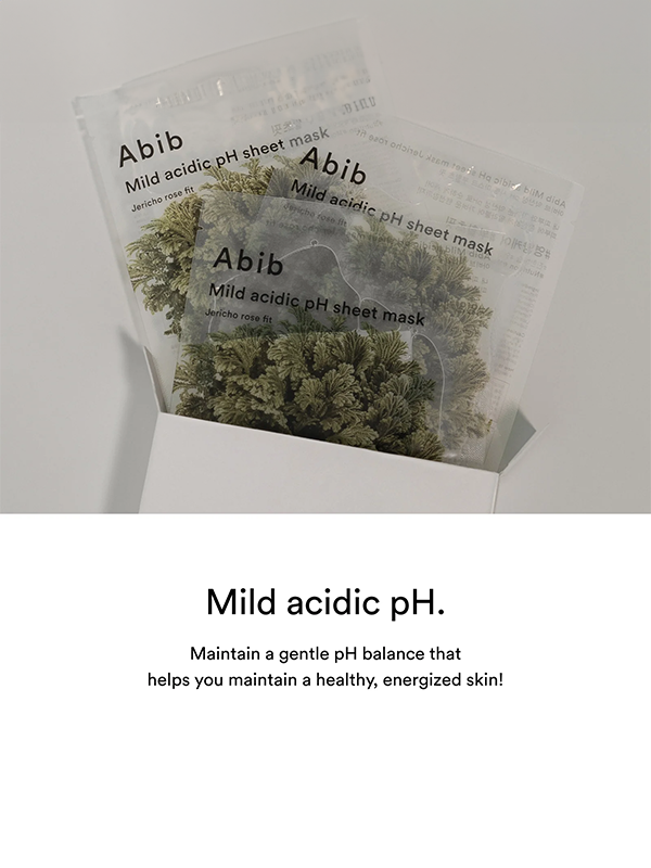 ABIB Mild Acidic PH Sheet Mask Jericho Rose Fit 10pcs
