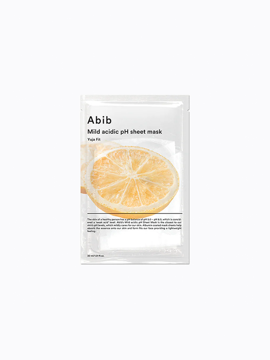 ABIB Mild Acidic PH Sheet Mask Yuja Fit 10pcs