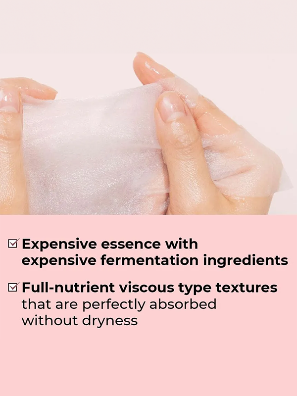 Masque en tissu adoucissant pour les pores picotés Numbuzin No 3 (4)