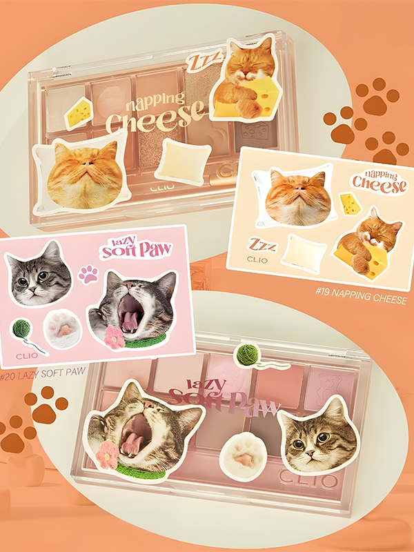 CLIO Pro Eye Palette kitty edition