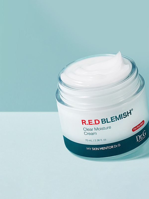 DR.G Crème hydratante rouge claire 70 ml