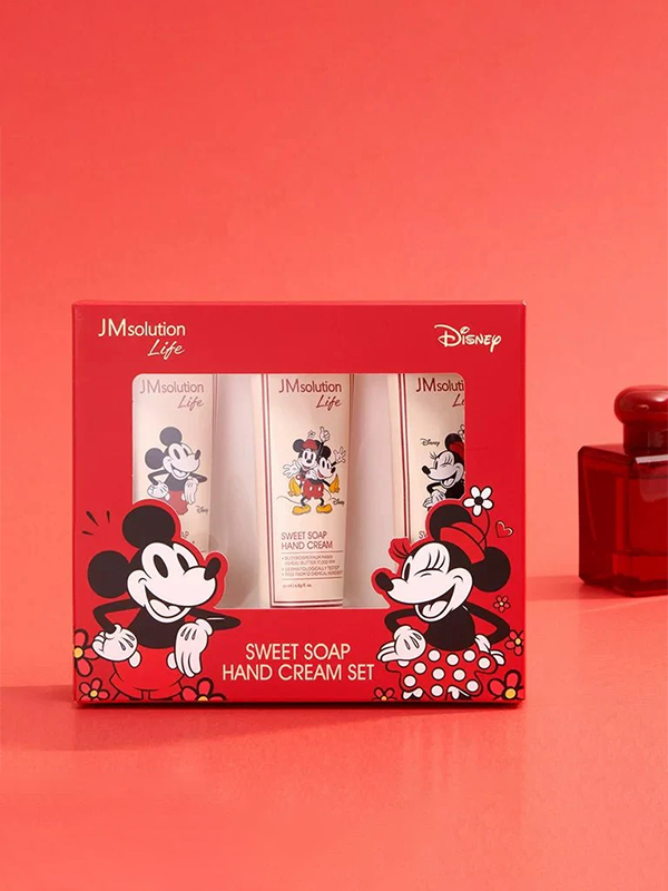 JM Disney Coffret Crème Mains Savon Doux 50mlx3