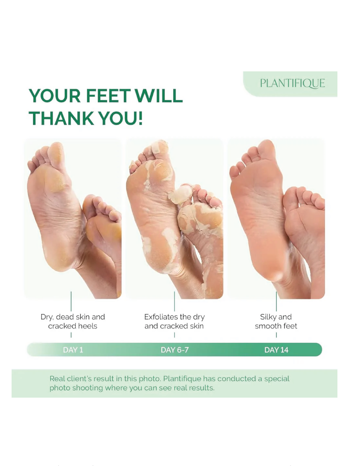 ARIUL Smooth & Pure Foot Peeling Mask Brightening 2 Pairs