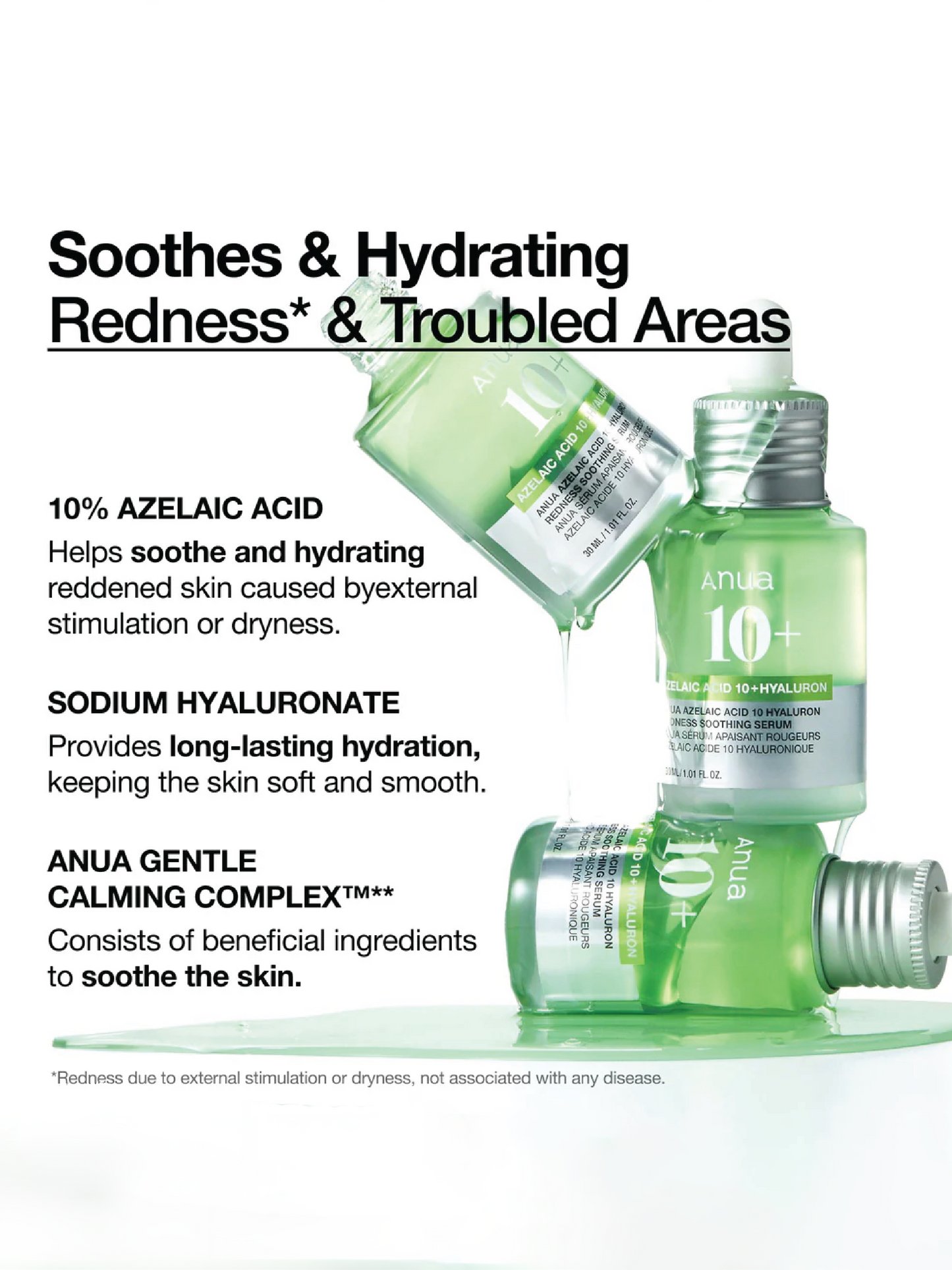 ANUA Azelaic Acid 10 Hyaluron Redness Soothing Serum