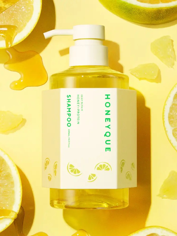 HONEYQUE Deep Repair Hair Care Set Grapefruit