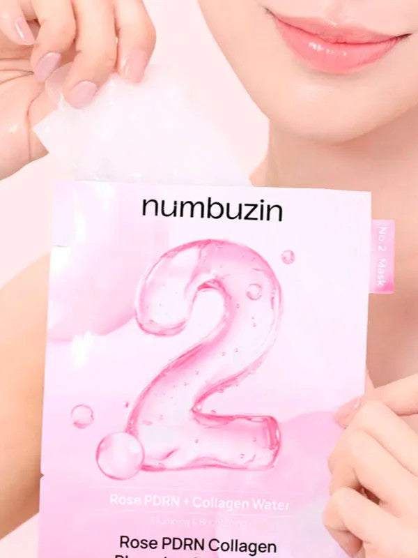 NUMBUZIN No 2 Rose PDRN Collagen Plumping Sheet Mask (5)