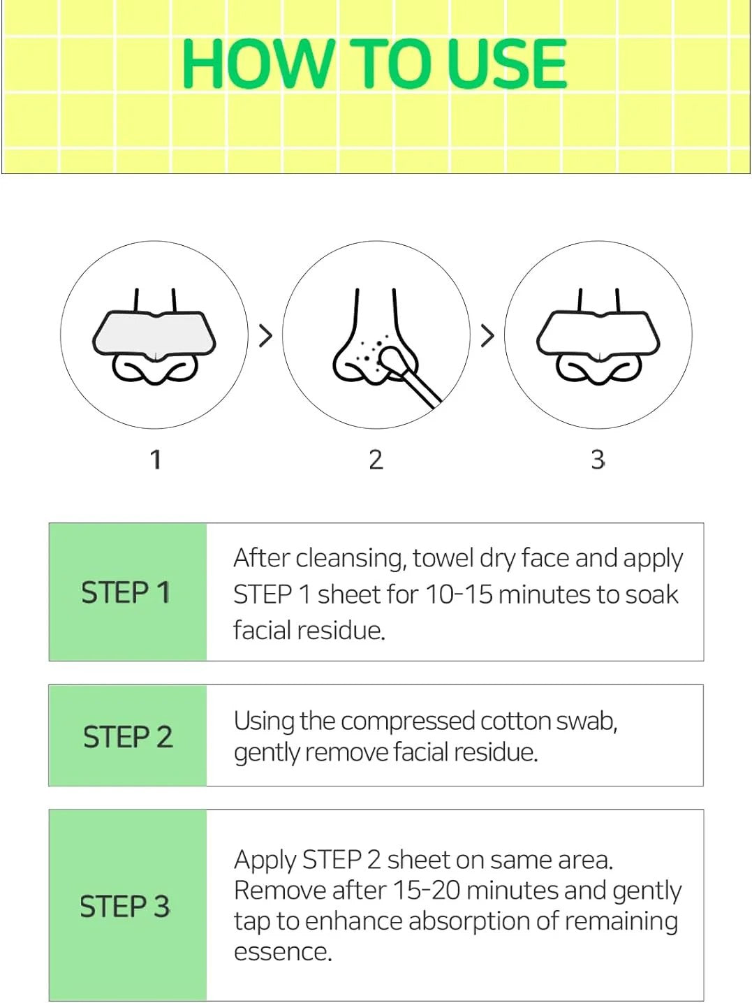 BRINGGREEN Tea Tree Cica Pore Nose Pack
