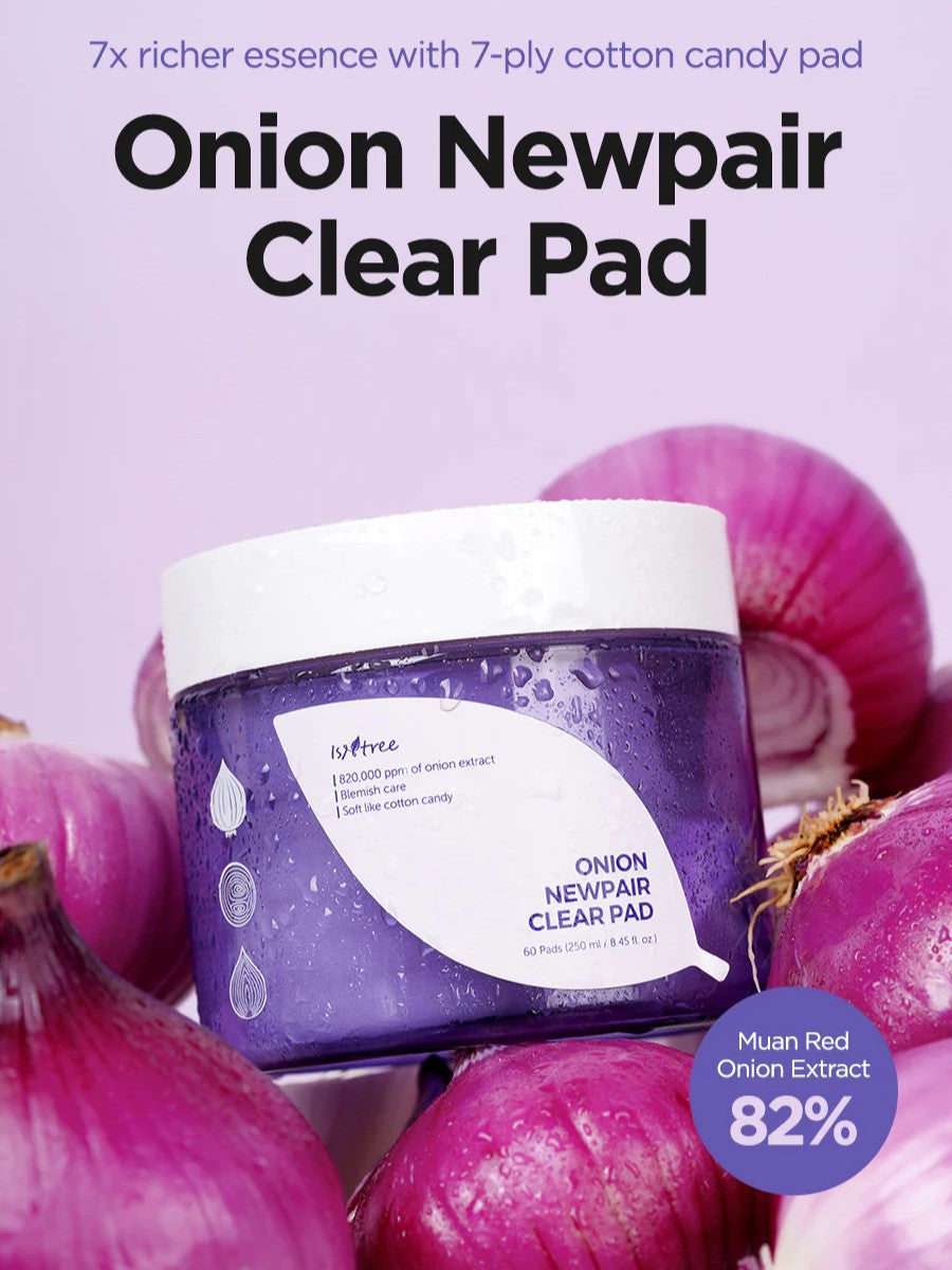 ISNTREE Onion Newpair Clear Pad 60pcs