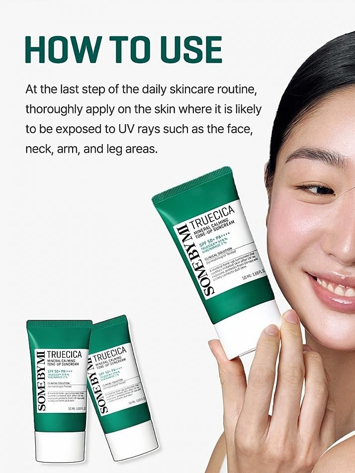 SOME BY MI Truecica Mineral Calming Tone Up Suncream