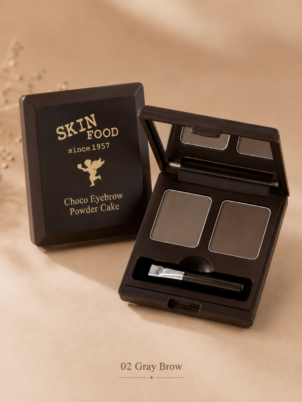 SKINFOOD Choco Eyebrow Powder Cake - 2 Types