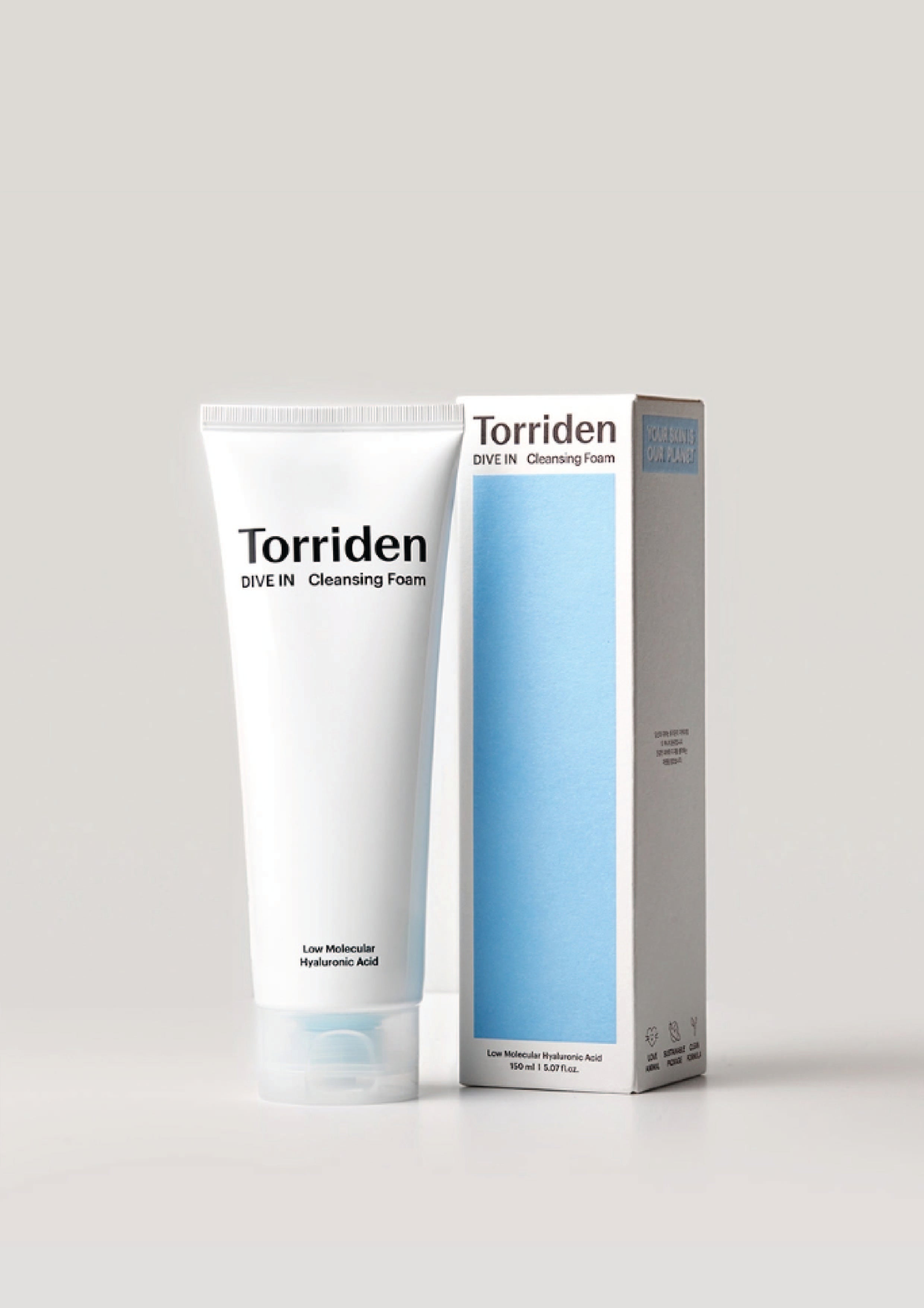 Torriden Dive In Cleansing Foam/Nettoyant pour la peau sensible