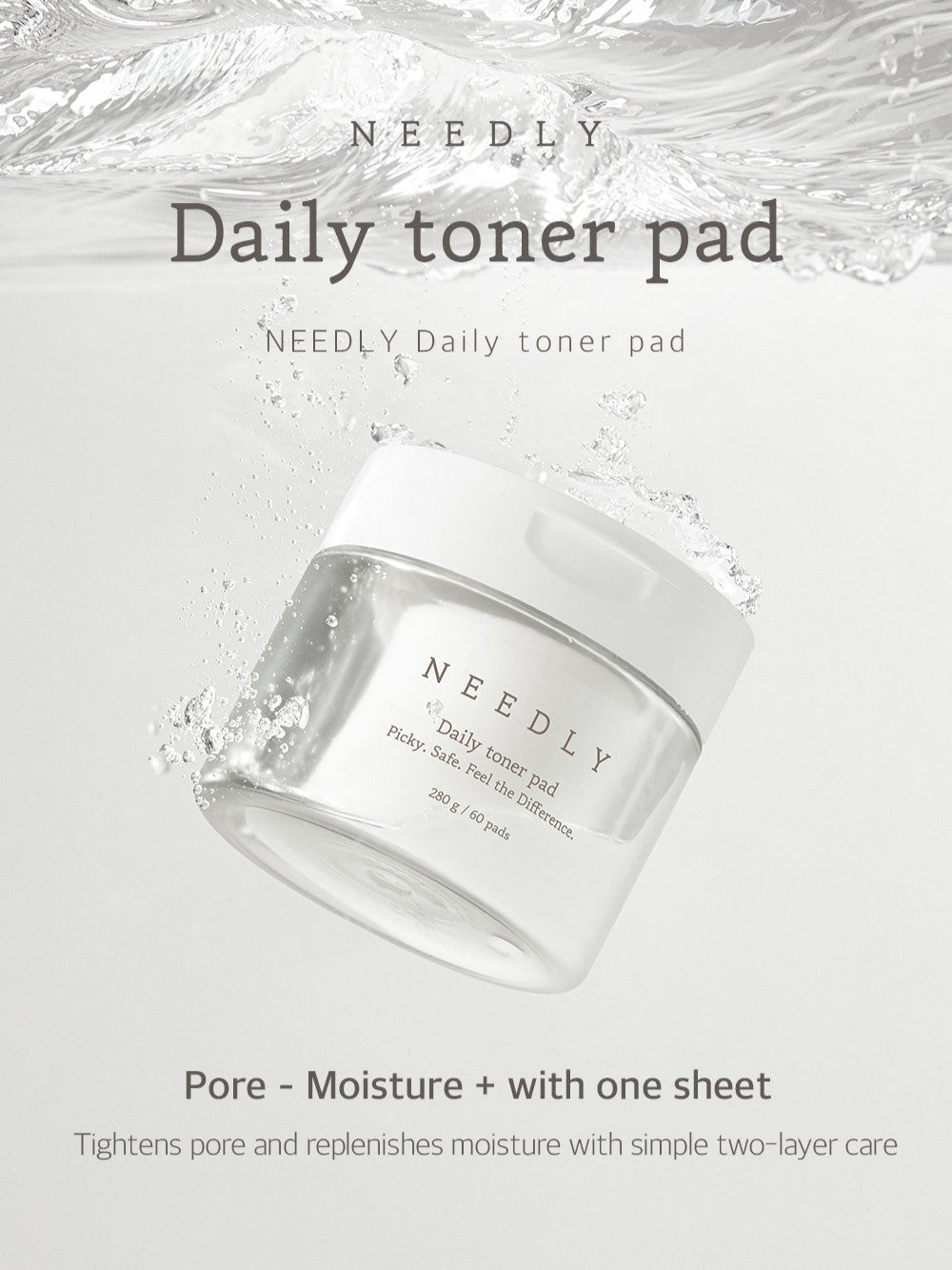 NEEDLY Daily Toner Pad 60 Pads