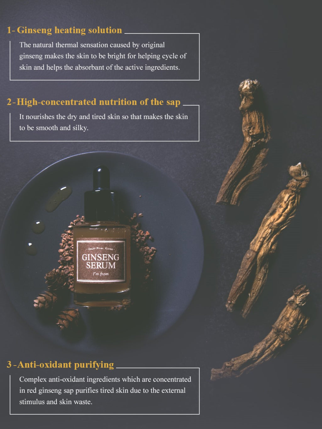 IM FROM Sérum au Ginseng