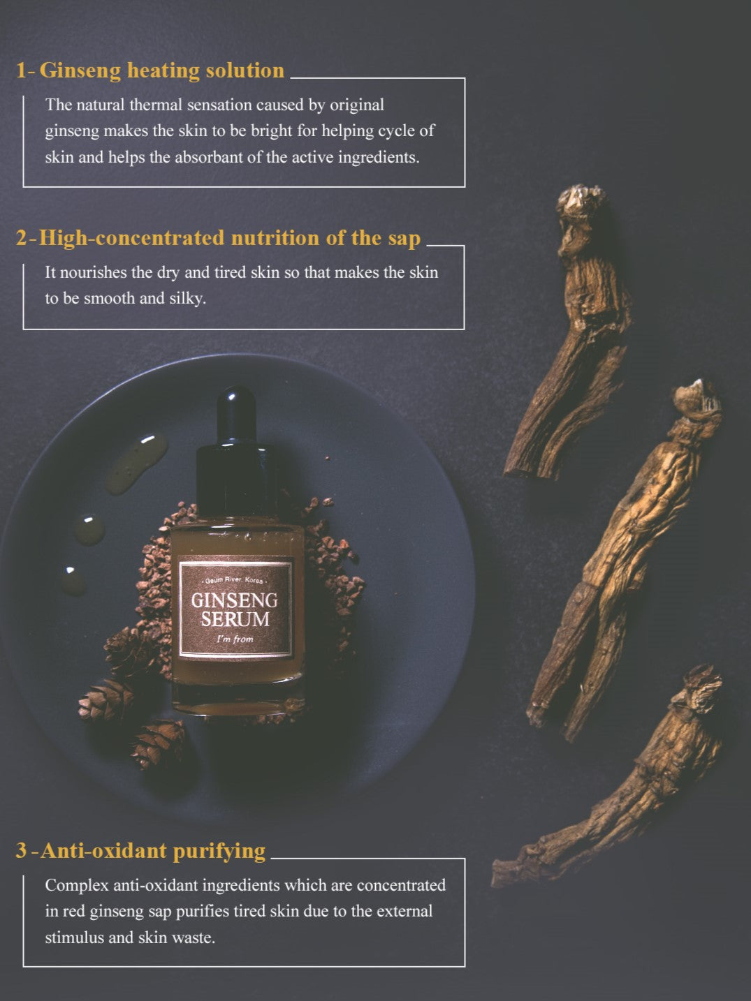 IM FROM Sérum au Ginseng