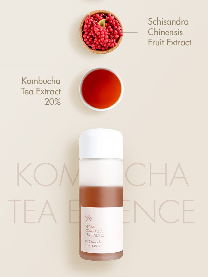 DR CEURACLE Essence au Thé Kombucha Végan