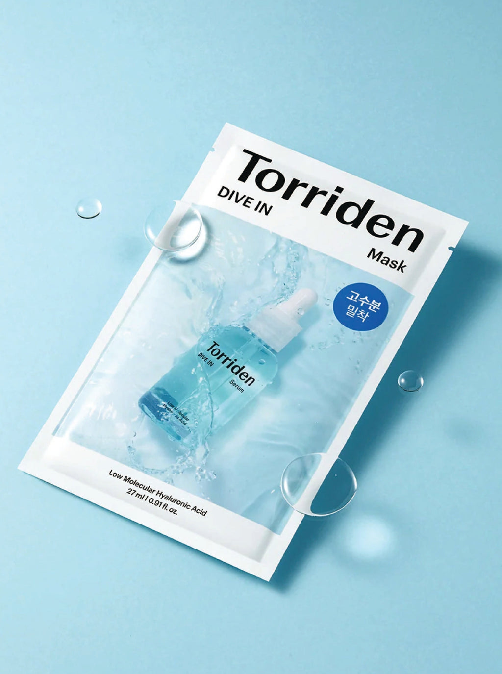 TORRIDEN Dive-In Mask Sheet (10)-Masque à l'Acide Hyaluronique