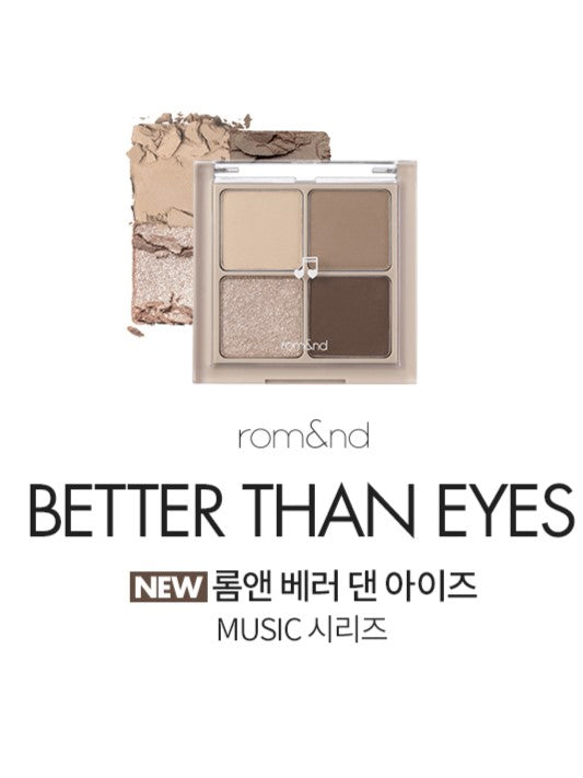 [rom&amp;nd] Série musicale Better Than Eyes