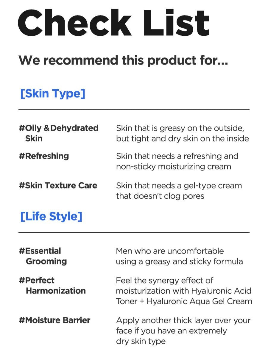 ISNTREE Crème Gel Aqua à l'Acide Hyaluronique