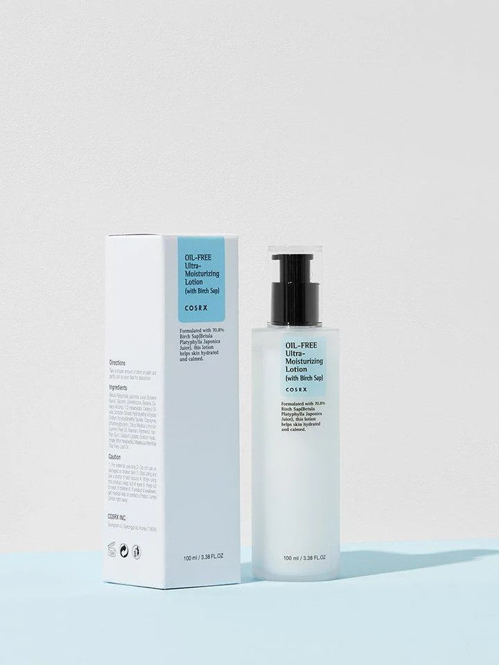 COSRX Lotion Ultra-Hydratante Sans Huile à la Sève de Bouleau