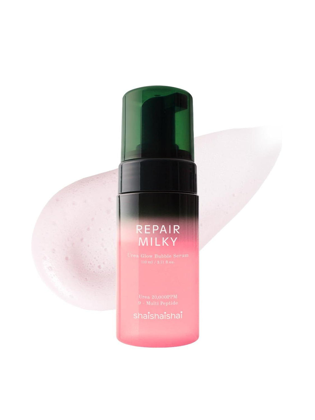 SHAISHAISHAI Repair Milky Urea Glow Bubble Serum 110ml