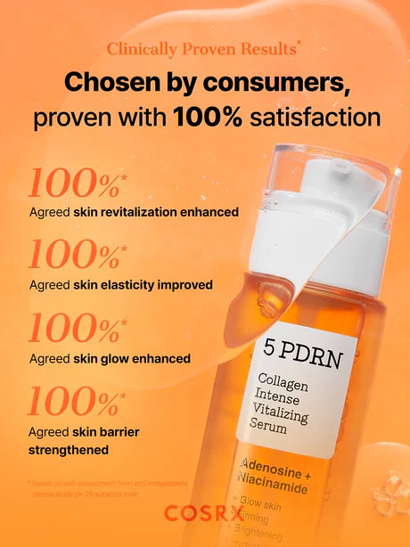 COSRX 5 Sérum Vitalisant Intense au Collagène PDRN 100ml