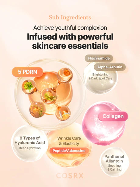 COSRX 5 Sérum Vitalisant Intense au Collagène PDRN 100ml
