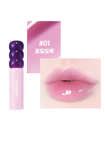 COLORGRAM Fruity Glass Gloss (- 3 colors)