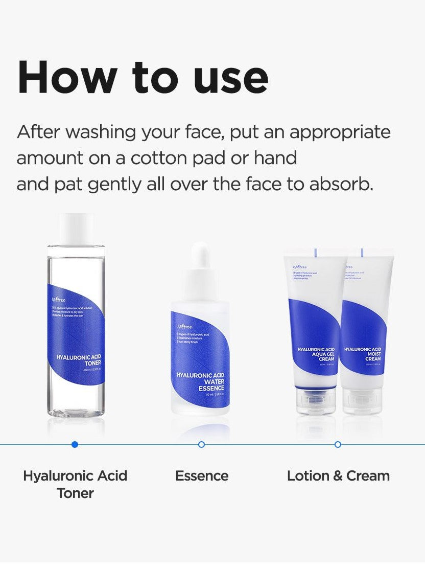 ISNTREE Tonique à l'acide hyaluronique 200 ml