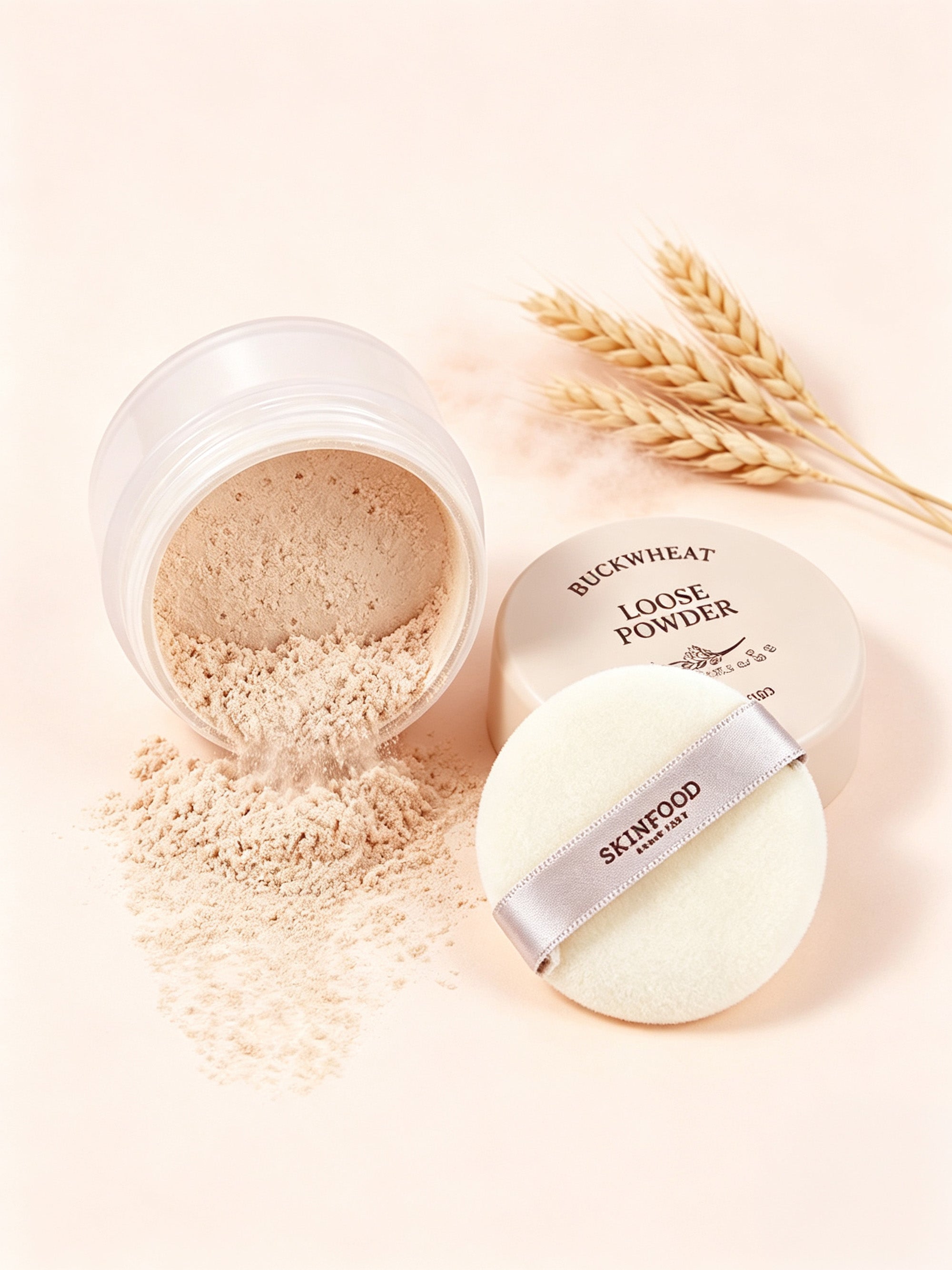 SKINFOOD Buckwheat Loose Powder (21 Skin Beige) 15g