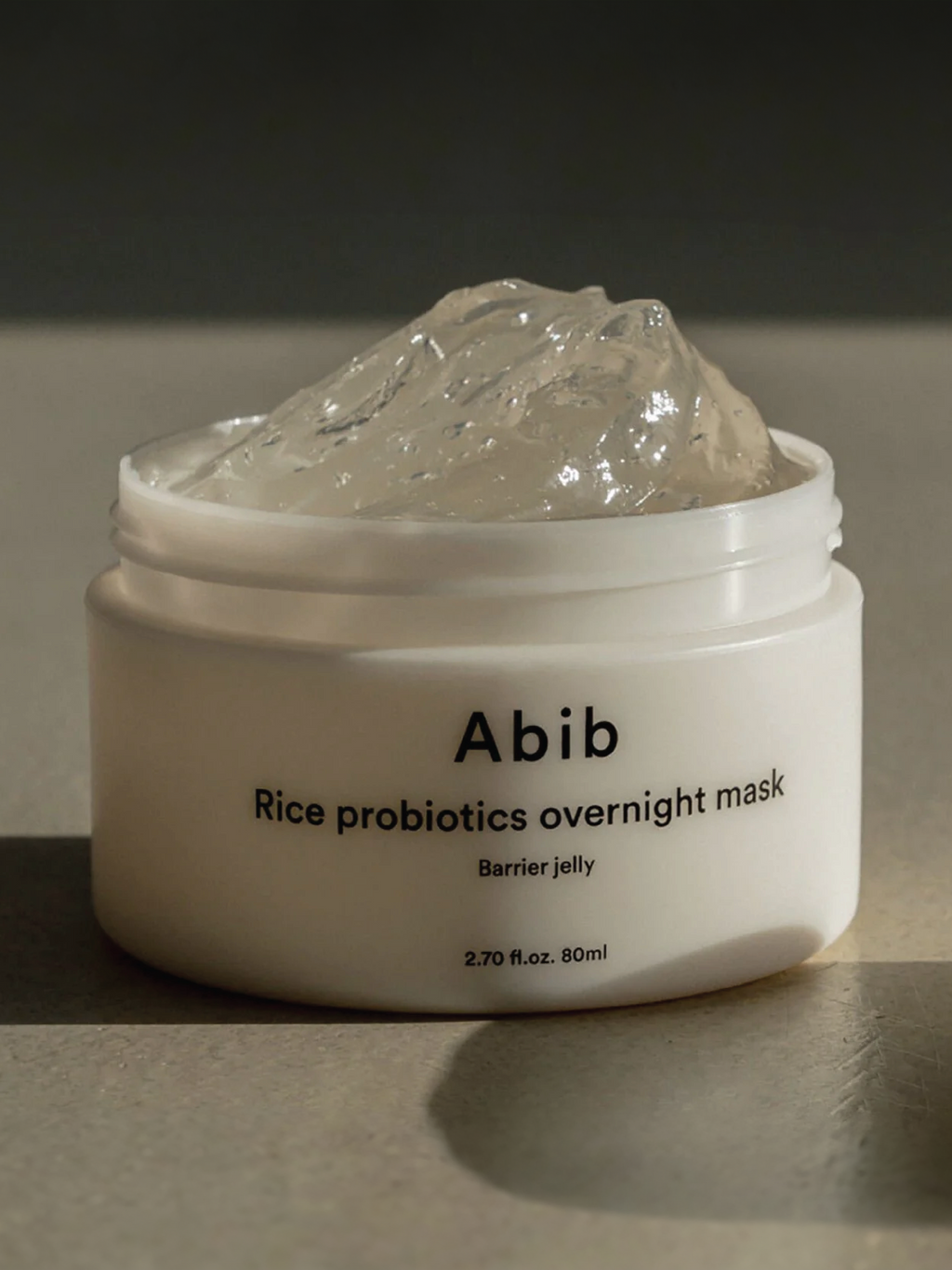 ABIB Rice Probiotics Overnight Mask Barrier Jelly 80ml