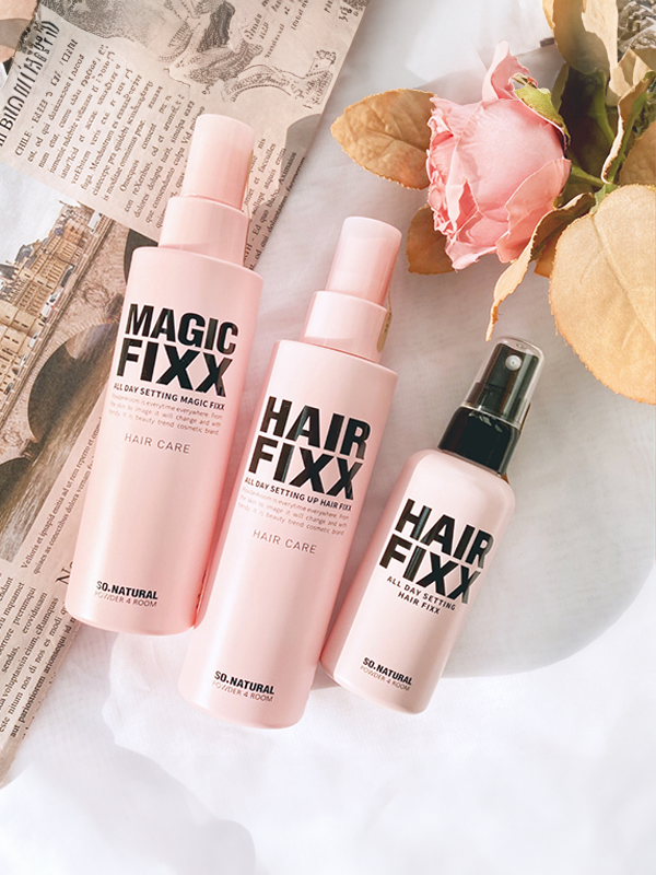 SO NATURAL All Day Setting Up Hair Fixx 155ml