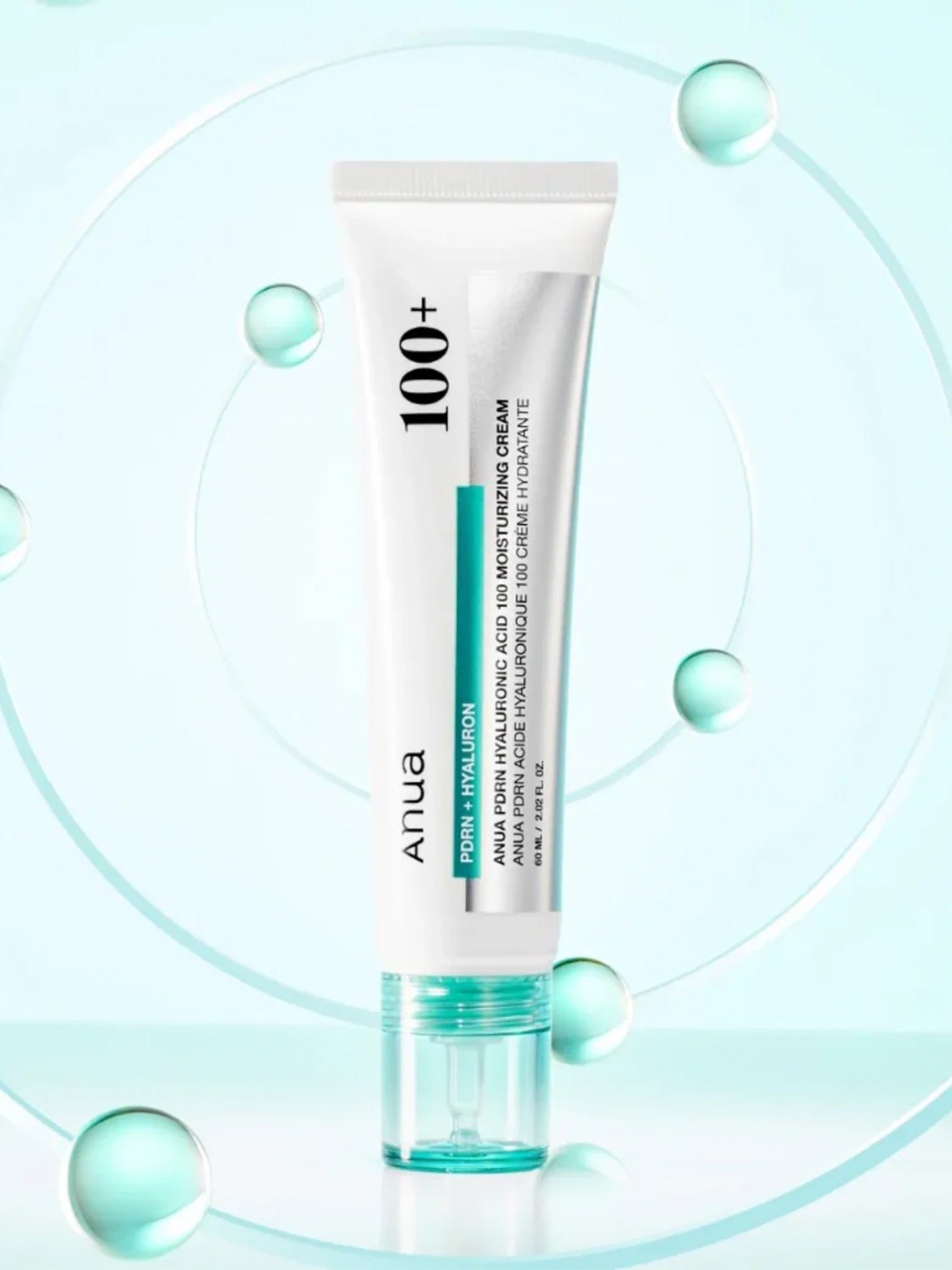 ANUA PDRN Hyaluronic Acid 100 Moisturizing Cream 60ml
