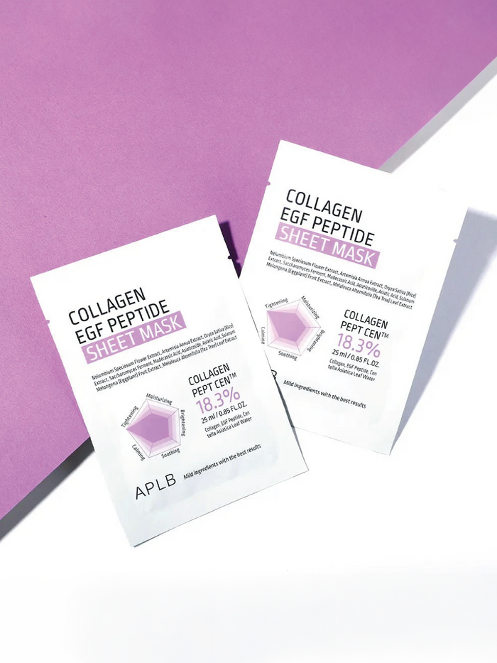 APLB Collagen EGF Peptide Sheet Mask (10)