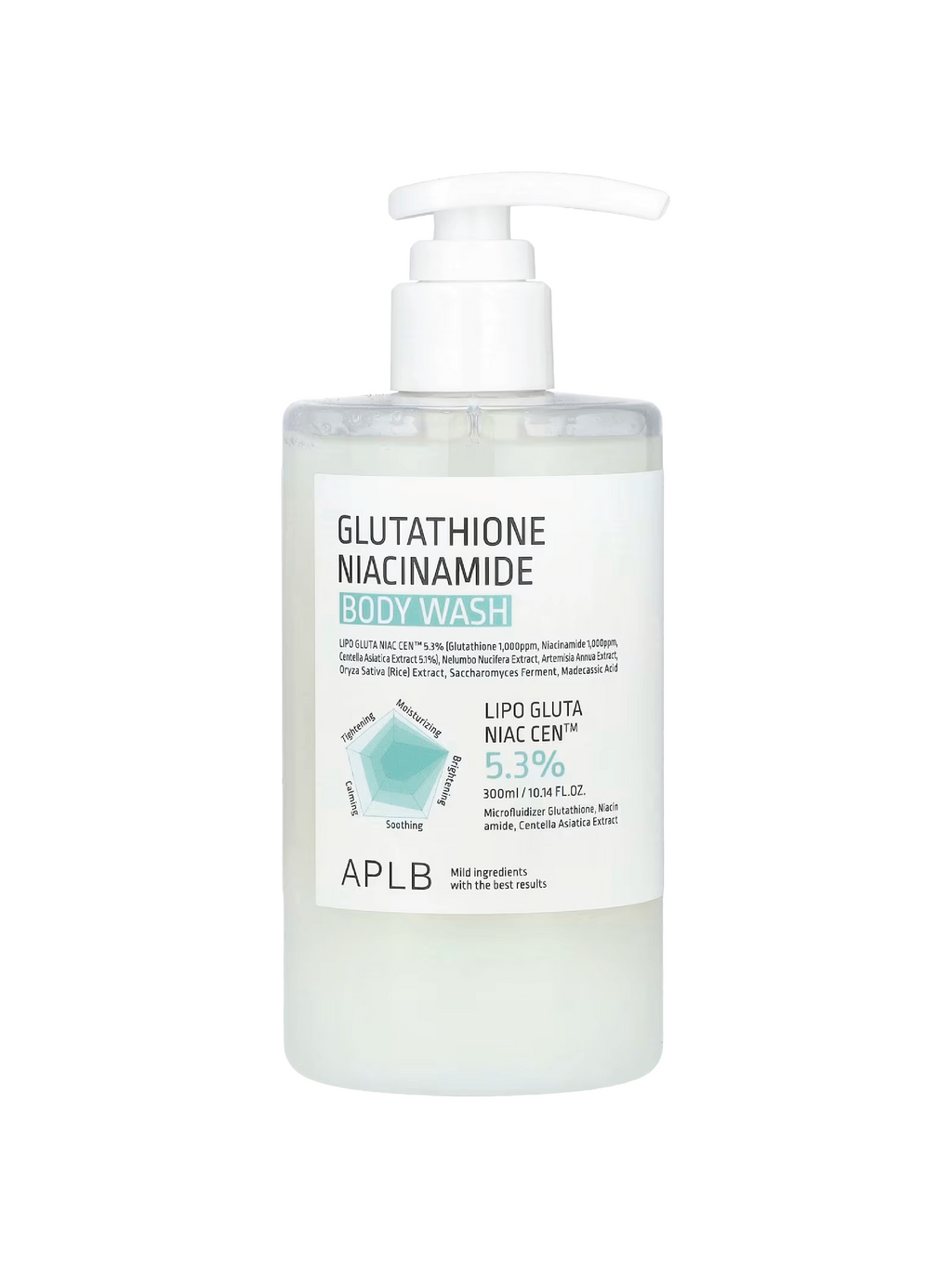 Gel douche APLB Glutathione Niacinamide 300ml