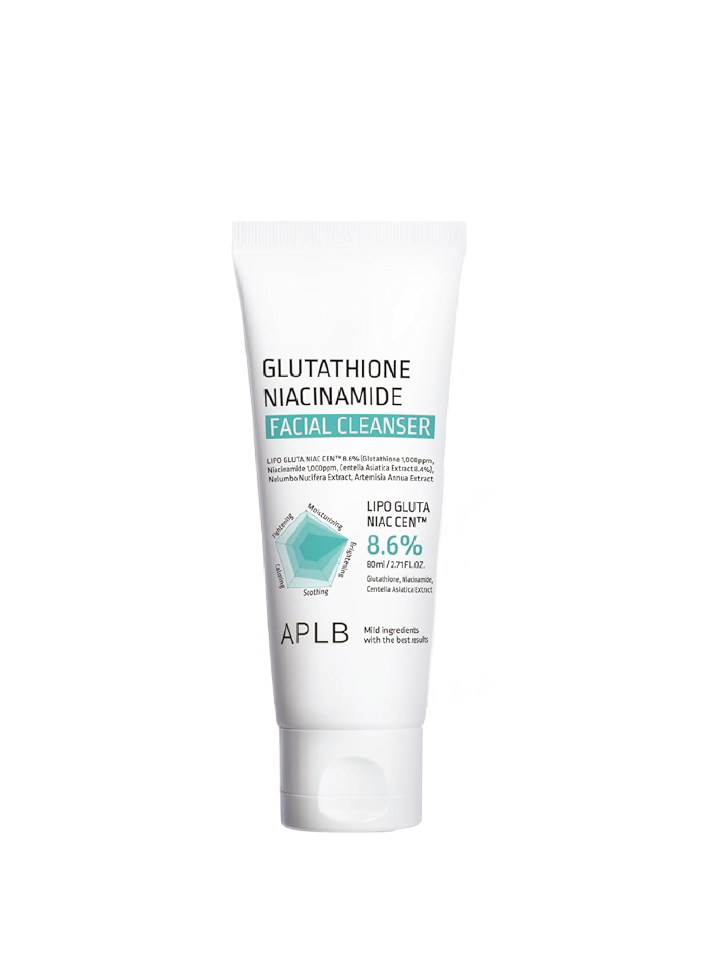 APLB Glutathione Niacinamide Facial Cleanser 80ml
