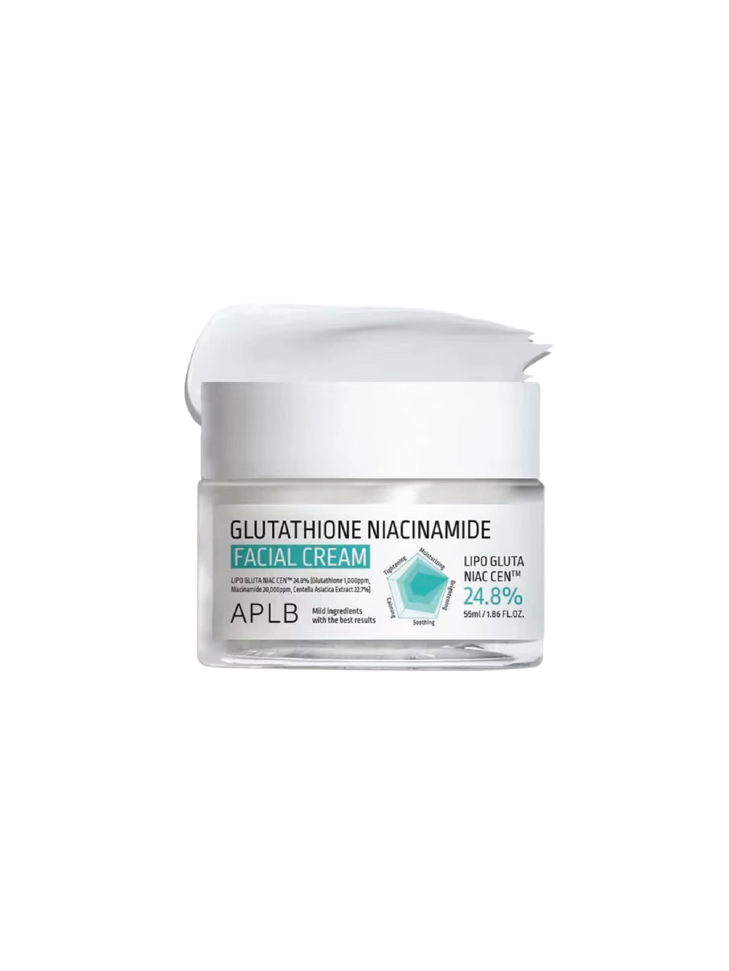 Crème visage APLB Glutathion Niacinamide 55ml