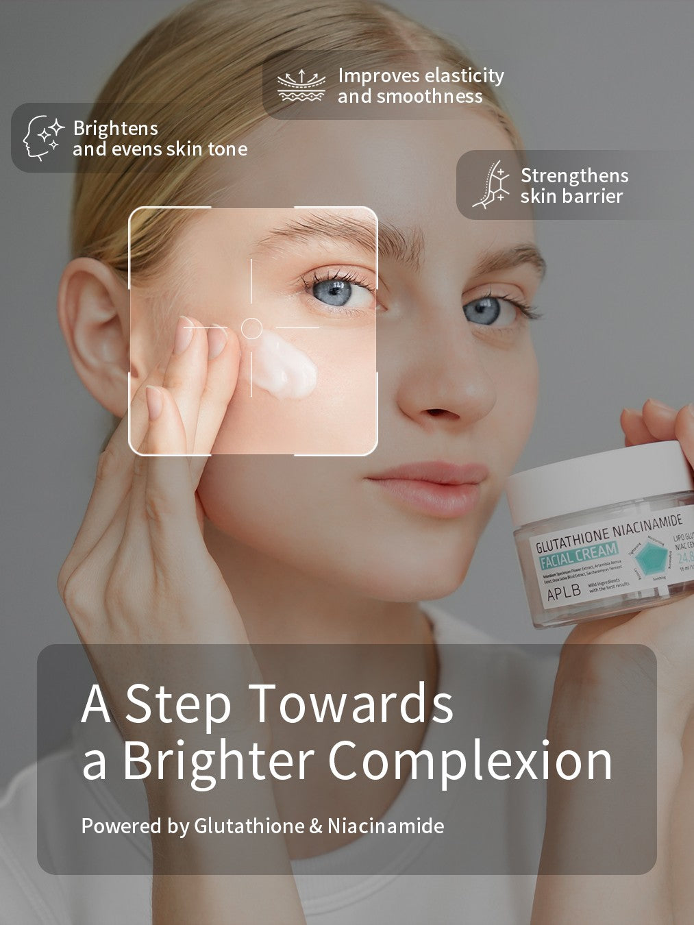 APLB Glutathione Niacinamide Facial Cream 55ml