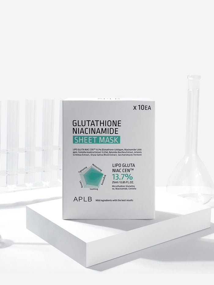 APLB Glutathione Niacinamide Sheet Mask (10)